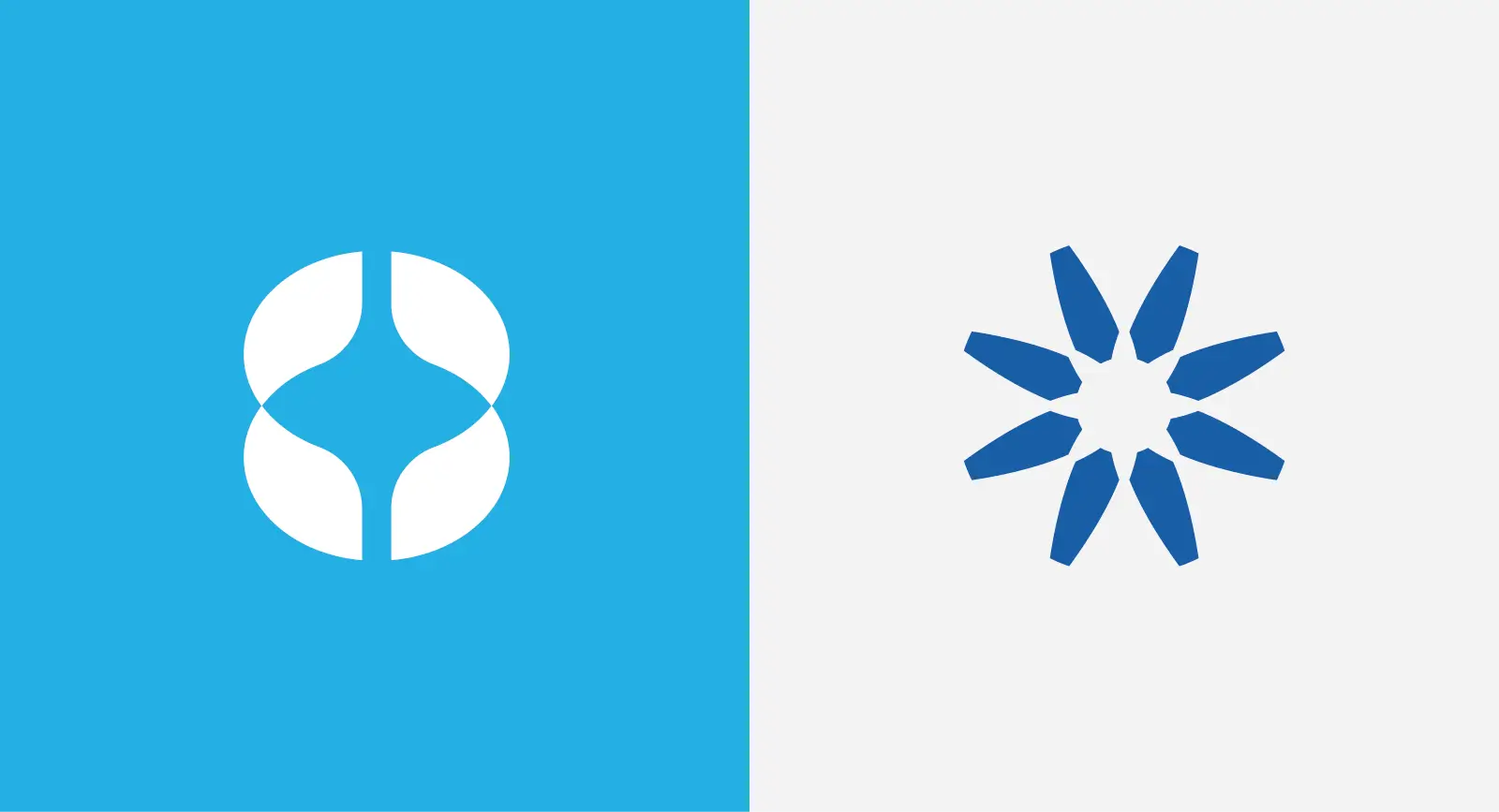 Eksempel på abstrakt logo