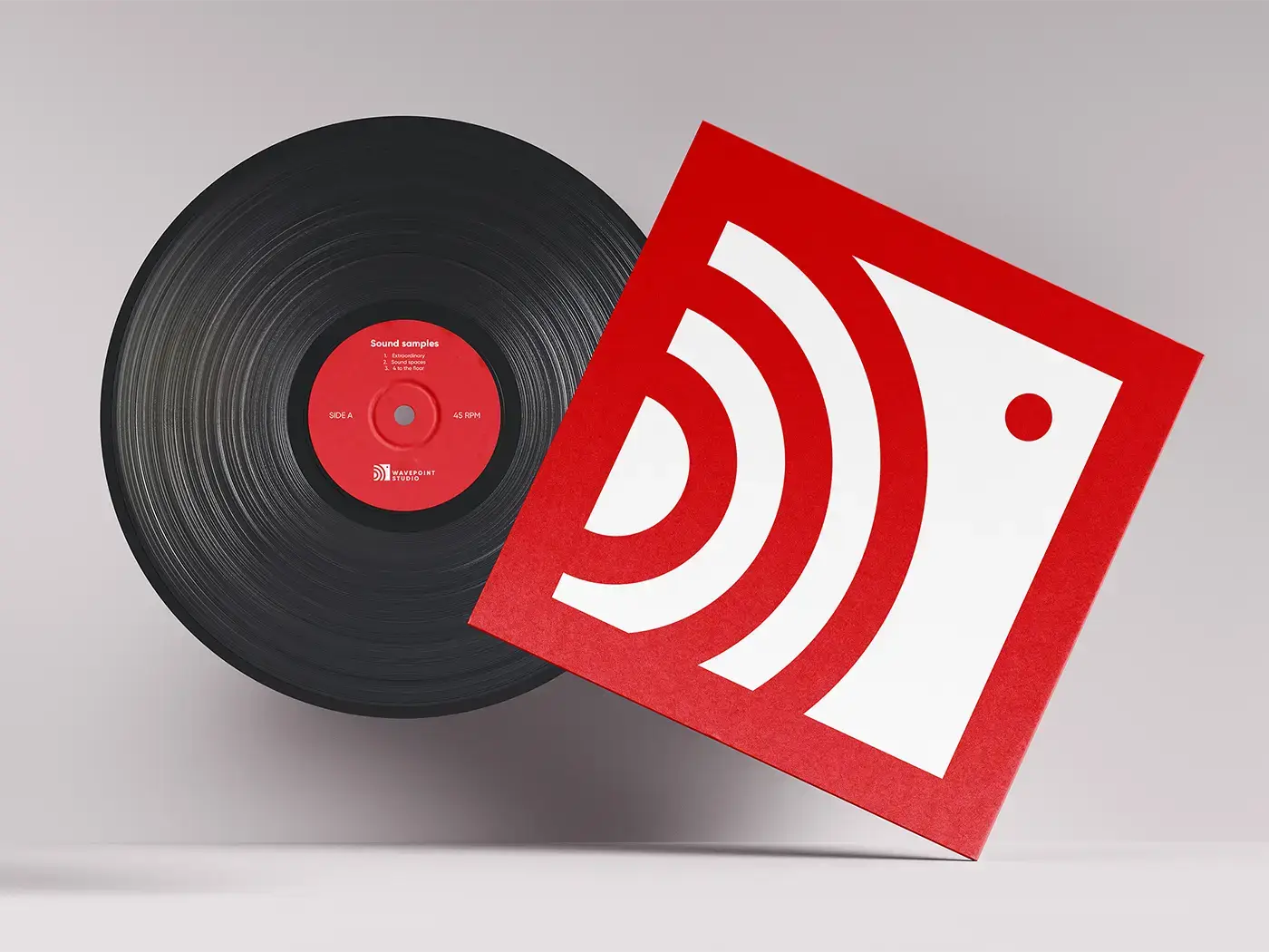 Logo på LP cover