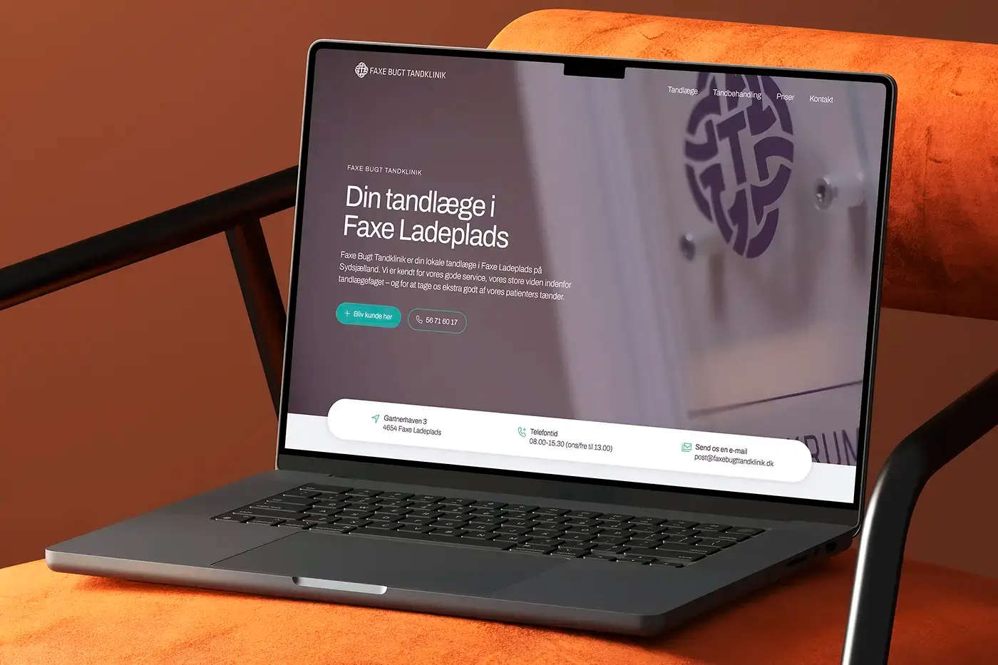 Tandlæge hjemmeside case