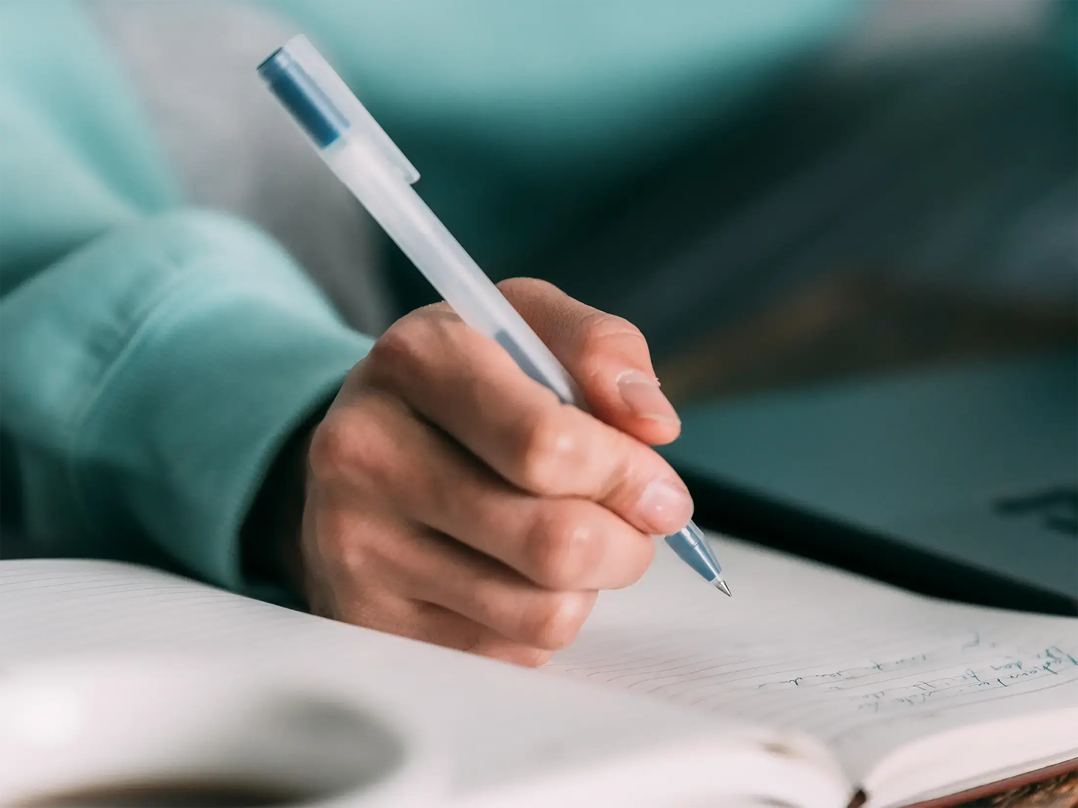 skriver ideer til navne