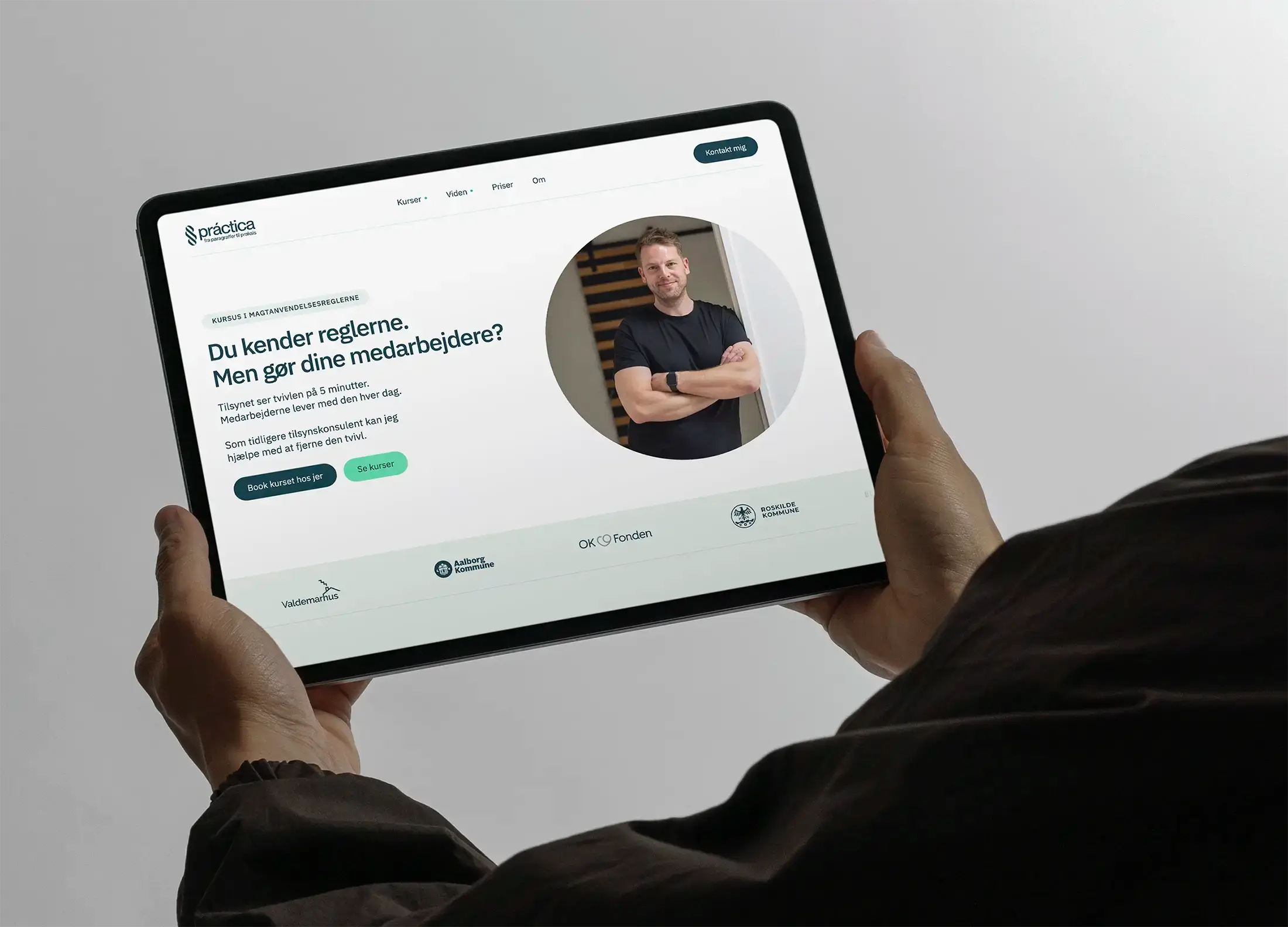 Practica webdesign på ipad