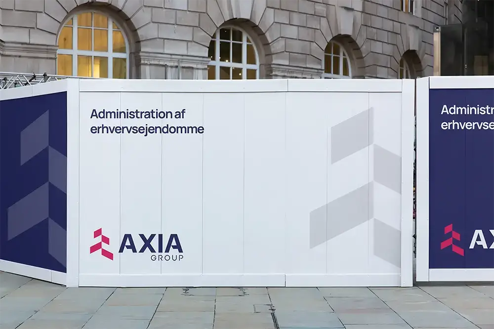 Visuel branding på skilt