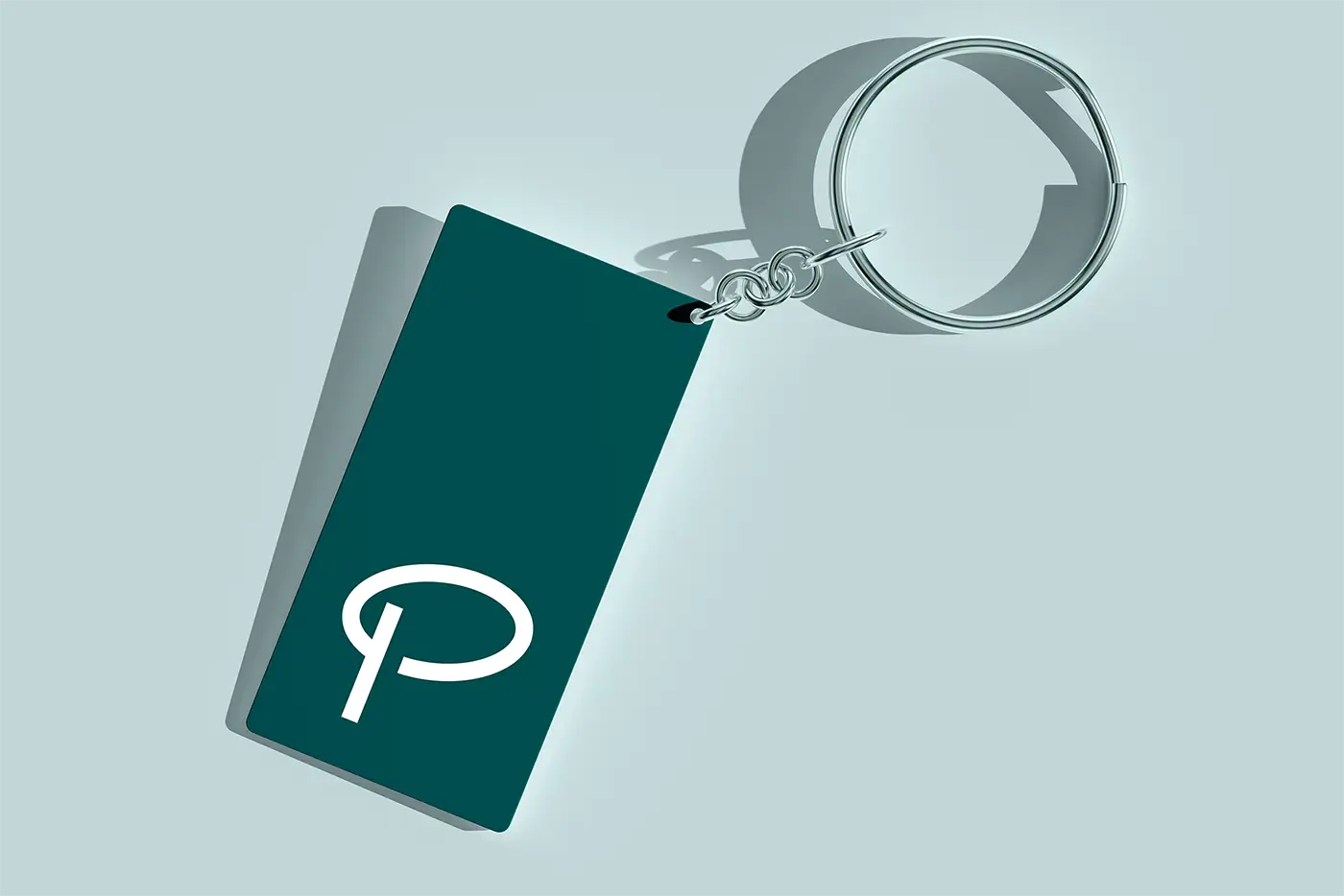 P monogram logo design